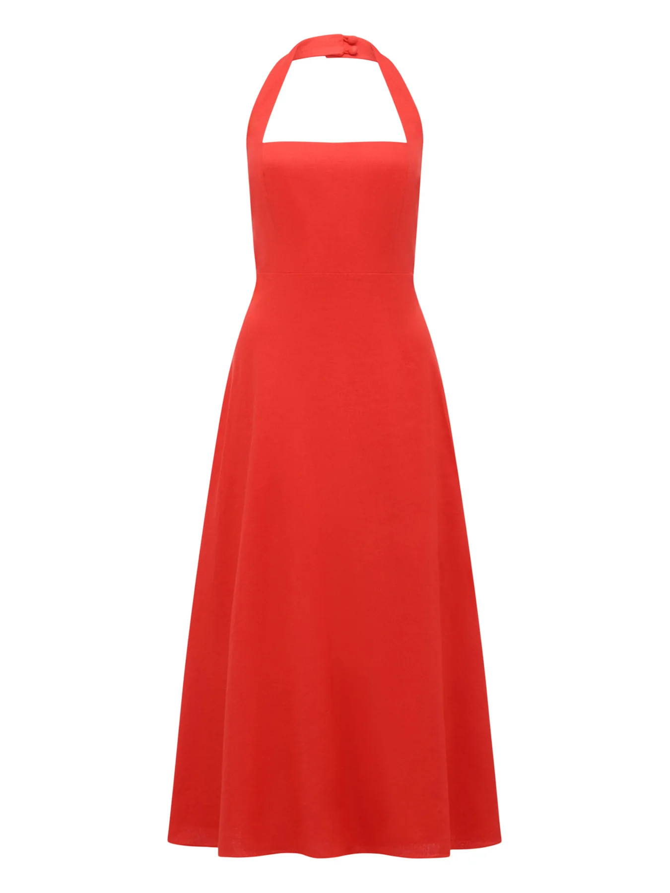 Stevie Halter Neck Midi Dress | Fenwick UK