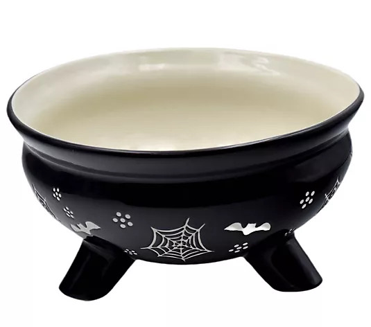 Temp-tations Seasonal Footed 2.5-qt Serving Bowl - QVC.com | QVC