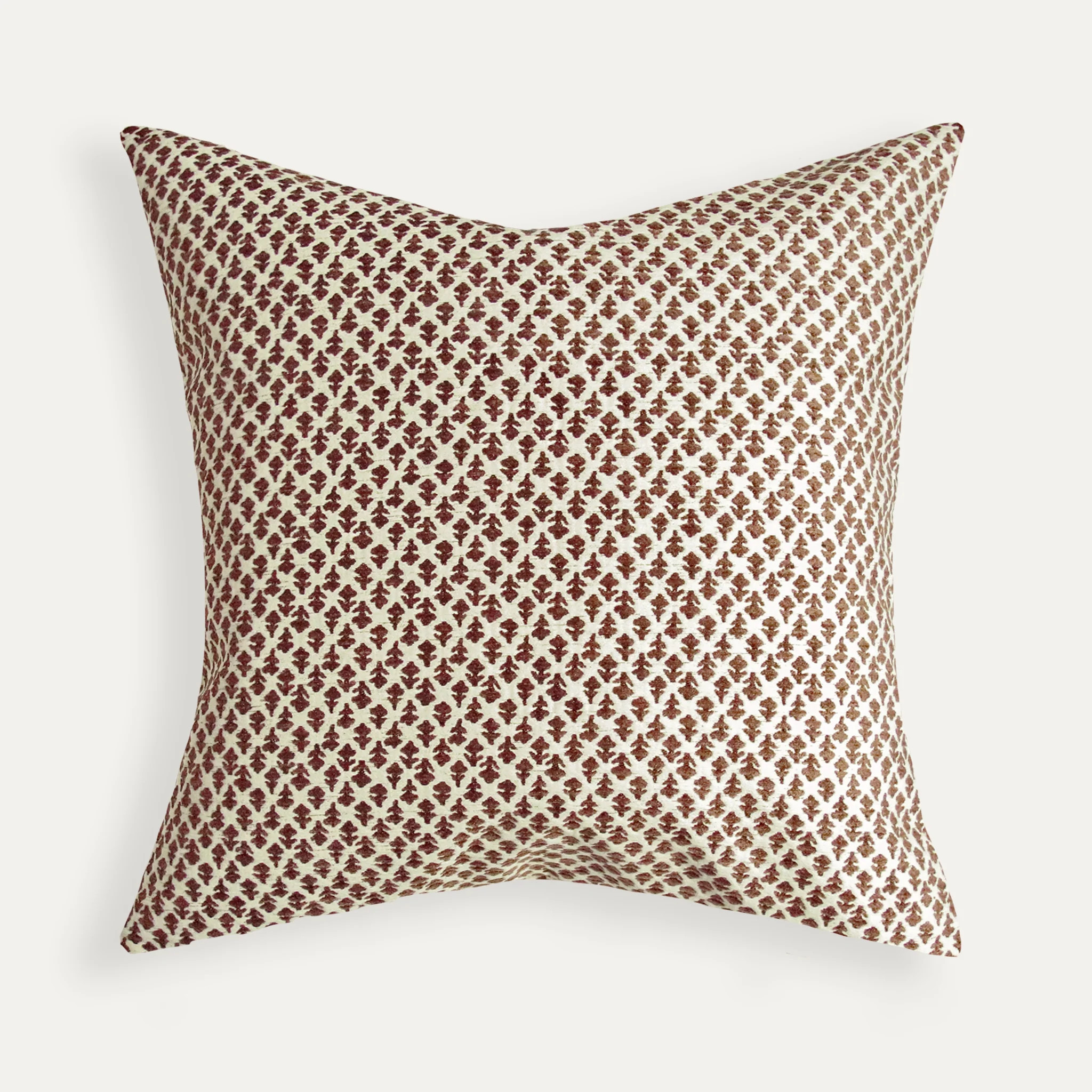 Floral Custom Pillows: Quinn Chestnut | Pepper Home | Pepper Home