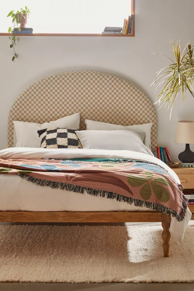Sandra Checkered Headboard | Urban Outfitters (US and RoW)