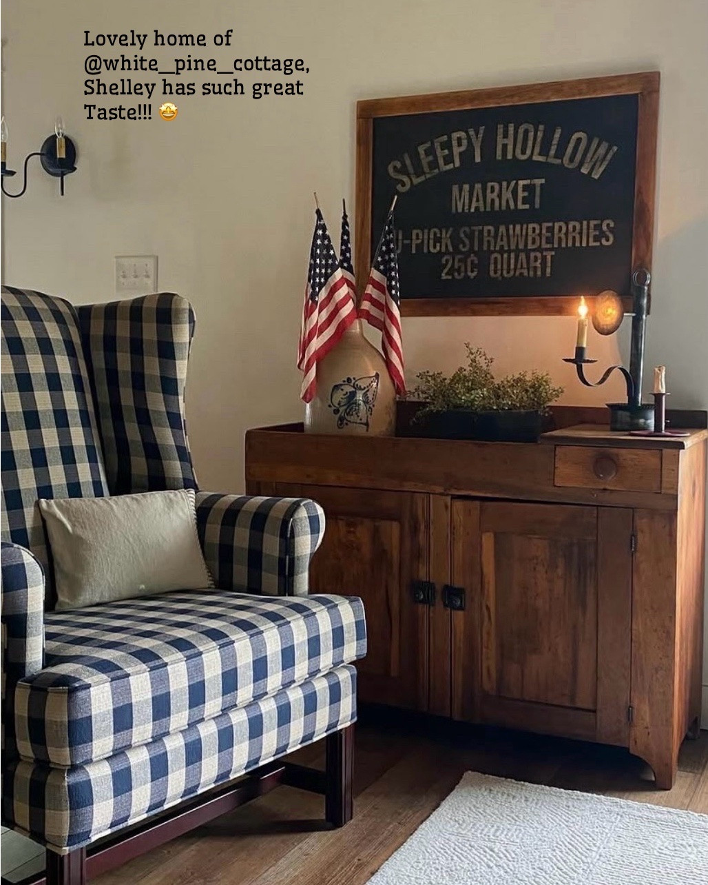 …another Wednesday, another DECORATING IDEAS POST on Socials ~ come join the fun each week!!! ♥️🤍💙
We showcased this beautiful home from Instagram last week…
@white_pine_cottage 

#LTKSeasonal #LTKHome