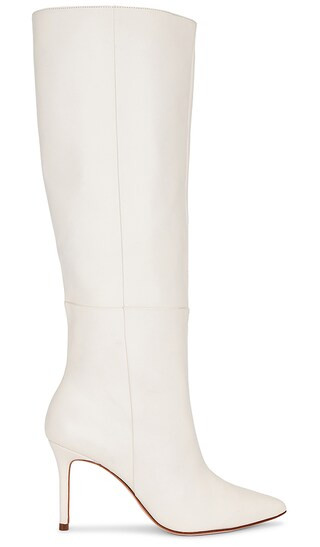 Tory Boot in Cream Nappa | Revolve Clothing (Global)