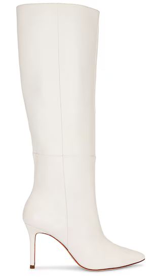 Tory Boot in Cream Nappa | Revolve Clothing (Global)