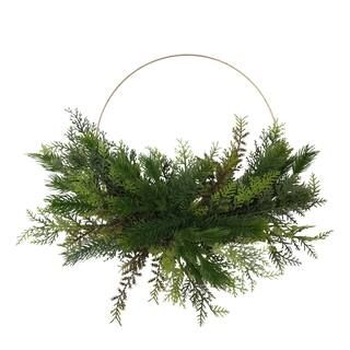 20" Pine Gold Wreath Hoop by Ashland® | Michaels | Michaels Stores