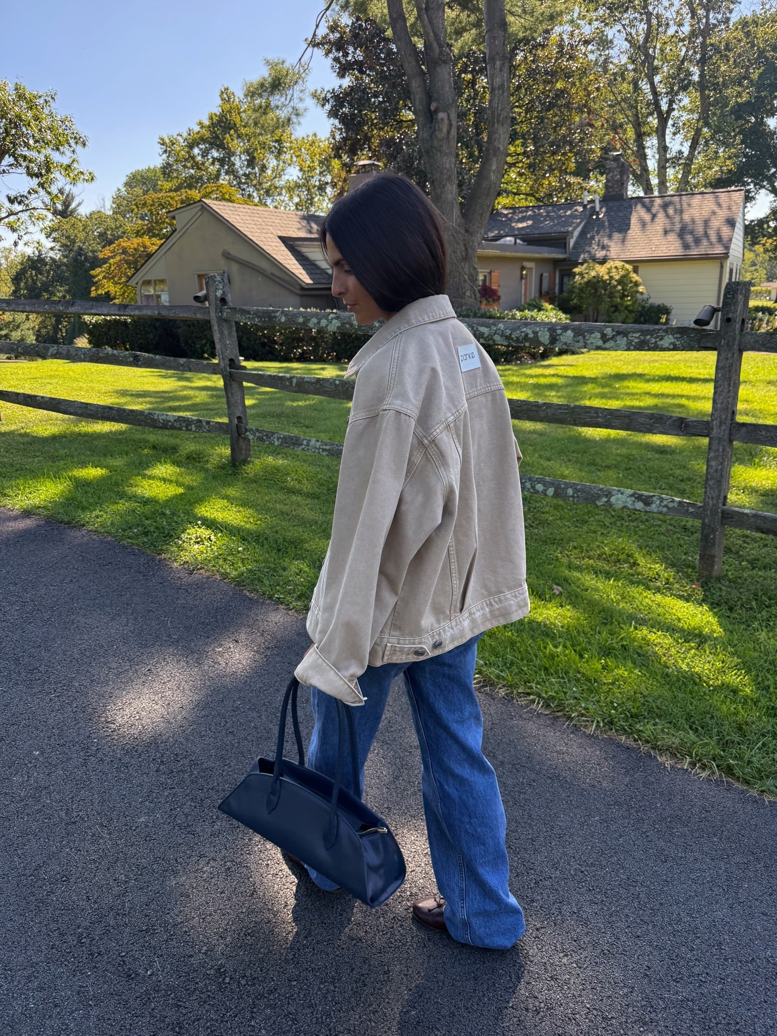 wearing size S/M in jacket!

#LTKgrwm #LTKootd