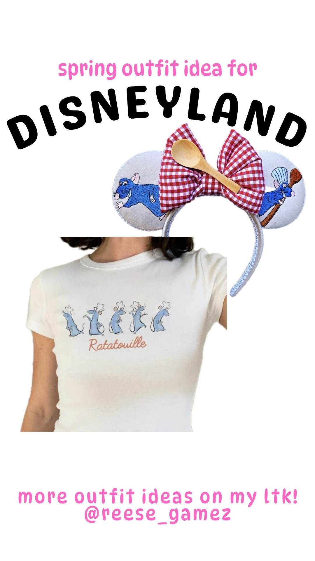 disney outfit, disneyland outfit, disney outfits, disneyland outfits, ratatouille outfit, remy outfit, mickey ears, minnie ears

#LTKSeasonal #LTKTravel #LTKootd