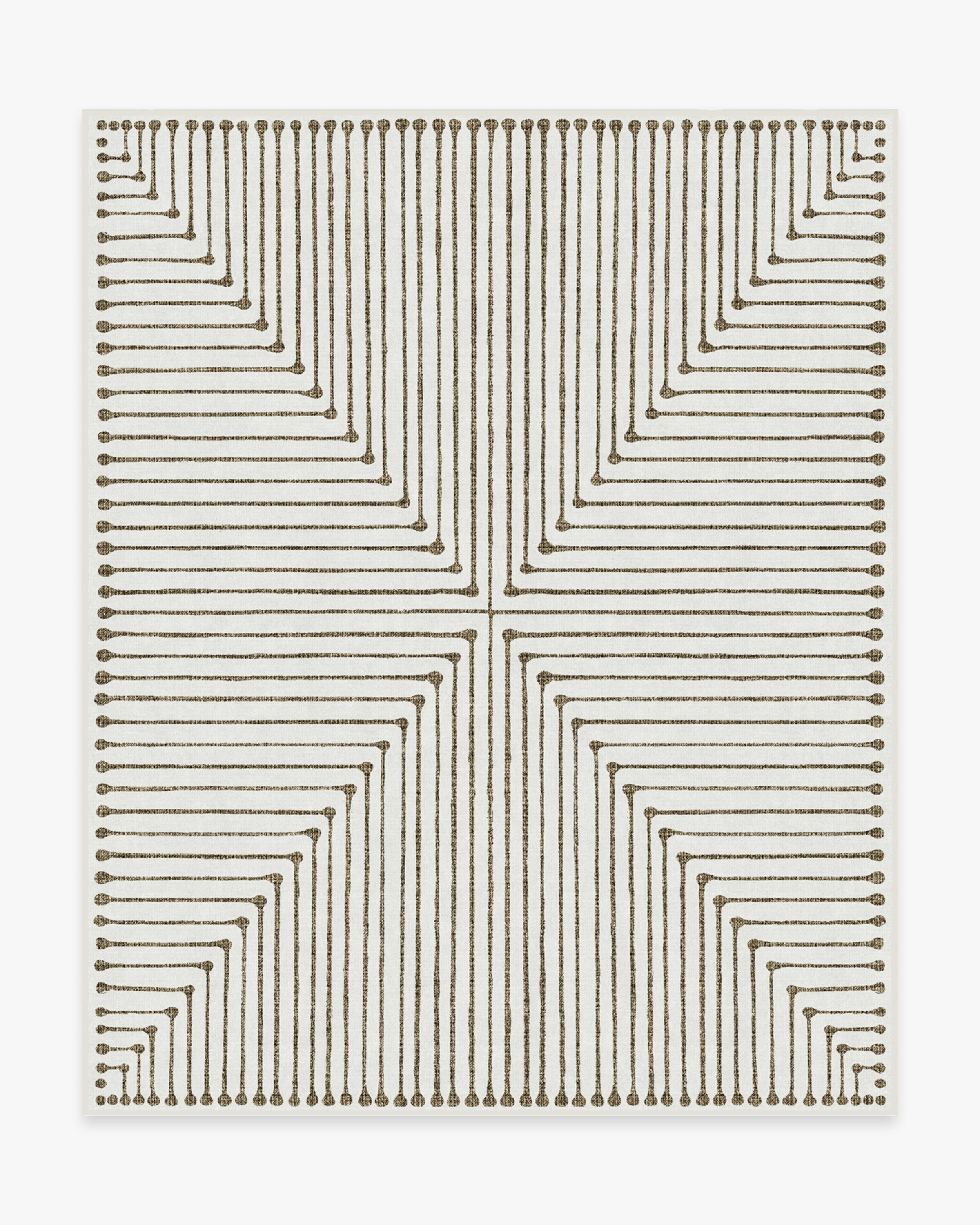 Jonathan Adler Inkdrop Camel & Ivory Rug | Ruggable