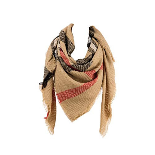 Neal LINK Plaid Blanket Scarf for Women Shawl,Warm Cozy Scarfs for Women,scarves for women | Amazon (US)