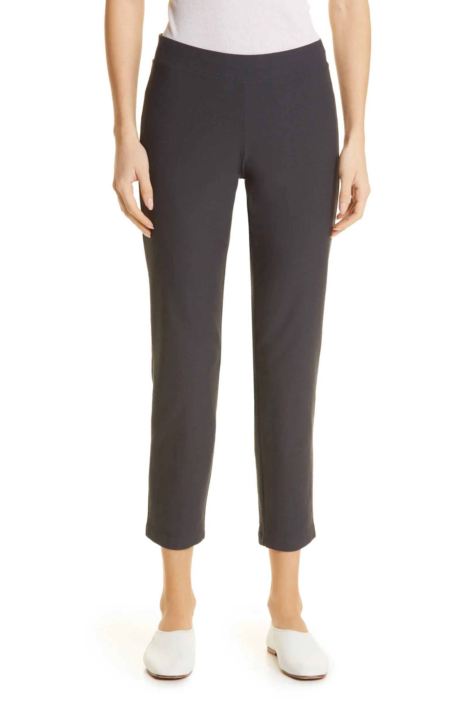 Stretch Crepe Slim Ankle Pants | Nordstrom