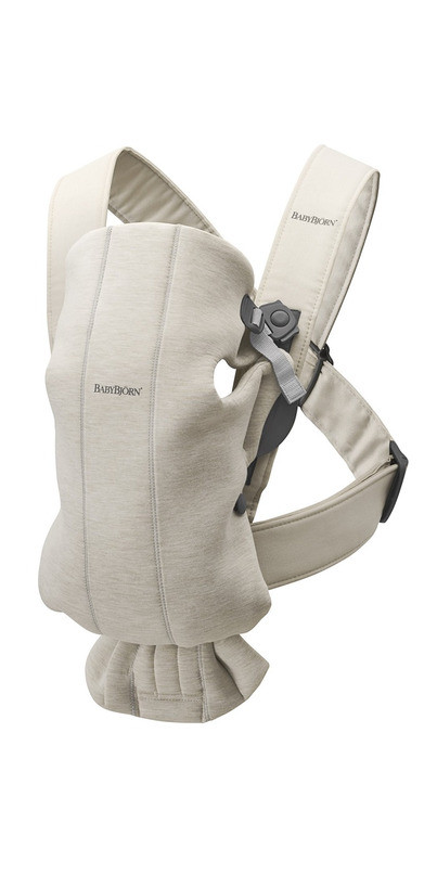 BabyBjorn Baby Carrier Mini 3D Jersey Light Beige | Well.ca