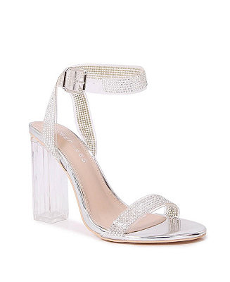 Ember Clear Heel Sandal | Macy's
