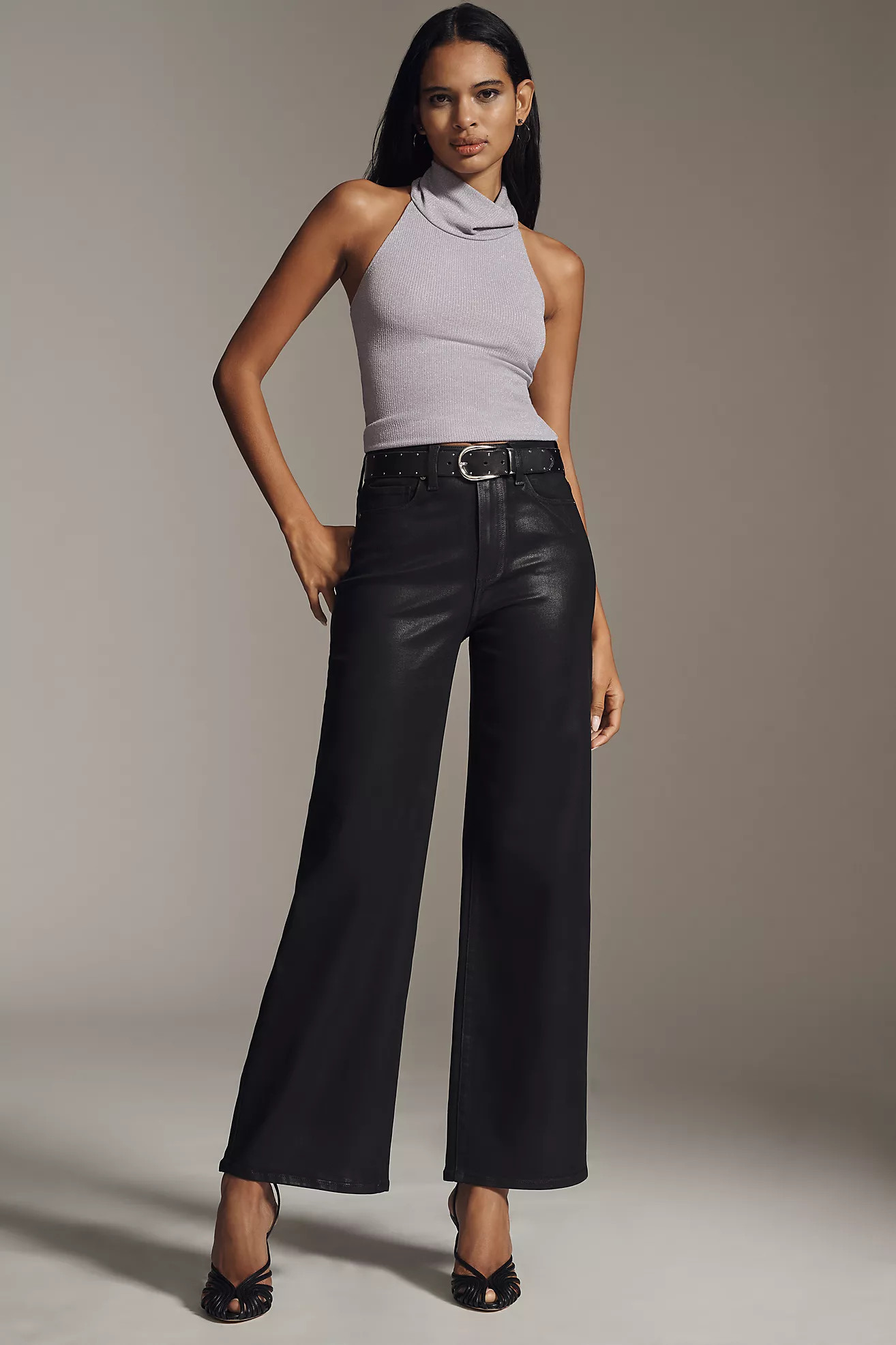 PAIGE Anessa High-Rise Wide-Leg Jeans | Anthropologie (US)