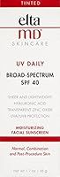 EltaMD UV Daily Tinted Facial Sunscreen Broad-Spectrum SPF 40 for Dry Skin, Dermatologist-Recomme... | Amazon (US)
