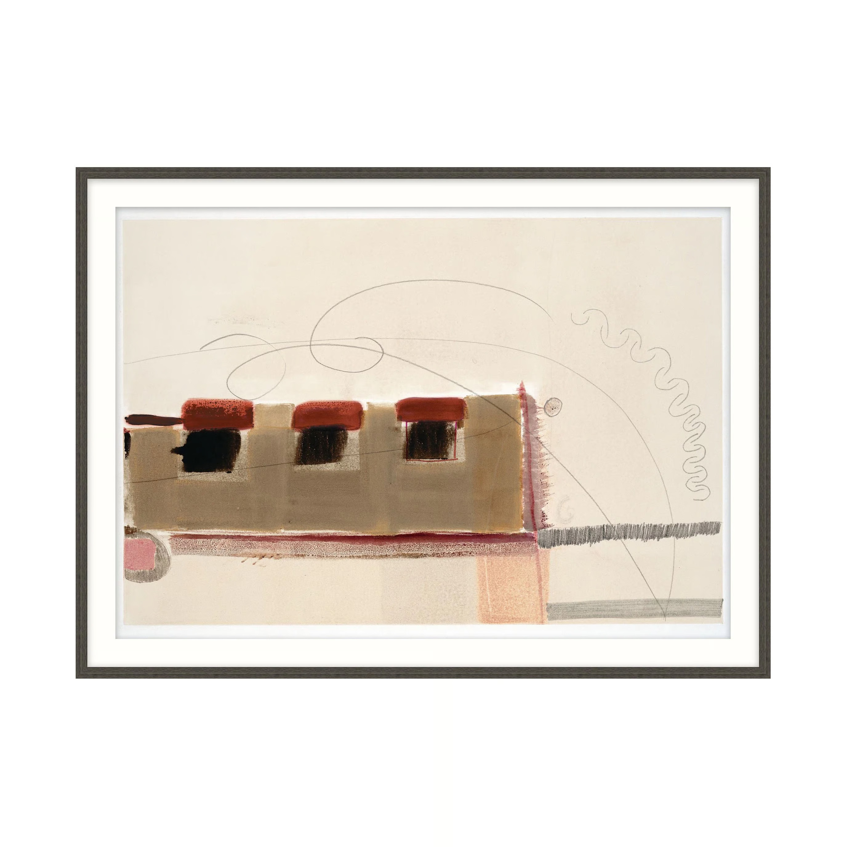 Theodore Alexander Little Boxes 1 Framed on Paper by Studio L57 Contempo Print | Wayfair | Wayfair North America