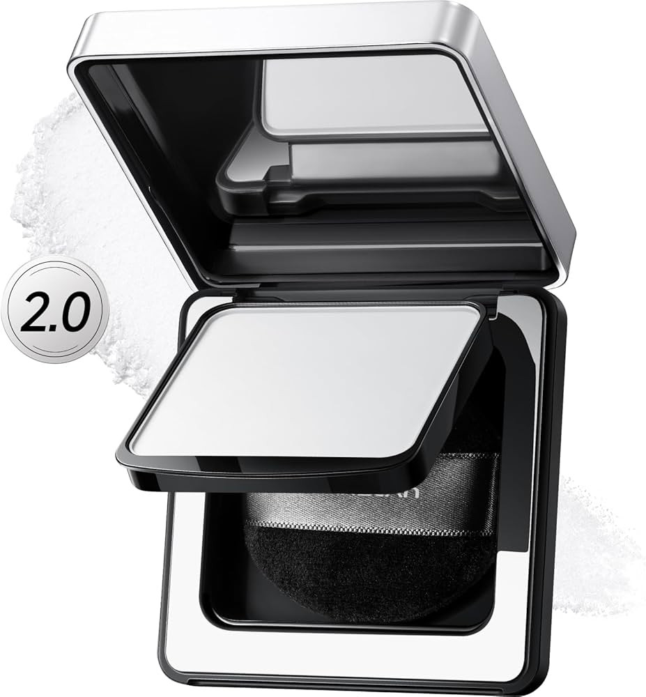 CARSLAN 2.0 Black Magnet Soft Focus Powder, Waterproof Translucent Pressed Setting Powder, 24H Lo... | Amazon (US)