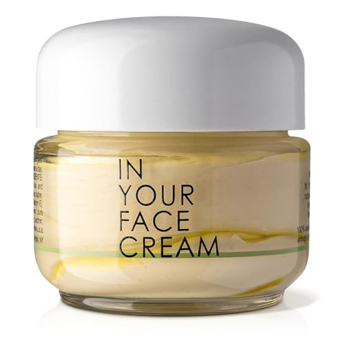 IN YOUR FACE Cream – Luxurious Anti Wrinkle Cream – Deeply Hydrating Face Moisturizer with Coenzyme Q10 & Vitamin C – Anti Aging Skin Care for Smoother, Firmer, Youthful-Looking Skin | Amazon (US)