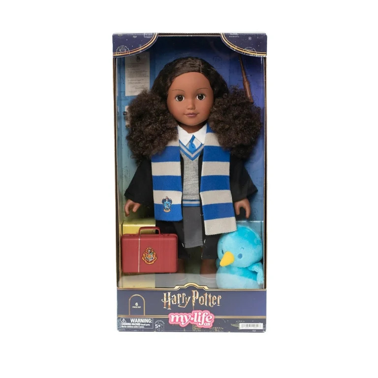 My Life As Harry Potter Ravenclaw Posable 18-inch Doll,  Dark Brown Hair, Dark Brown Eyes | Walmart (US)