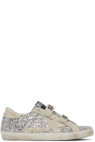 Golden Goose - Glitter Old School Sneakers | SSENSE