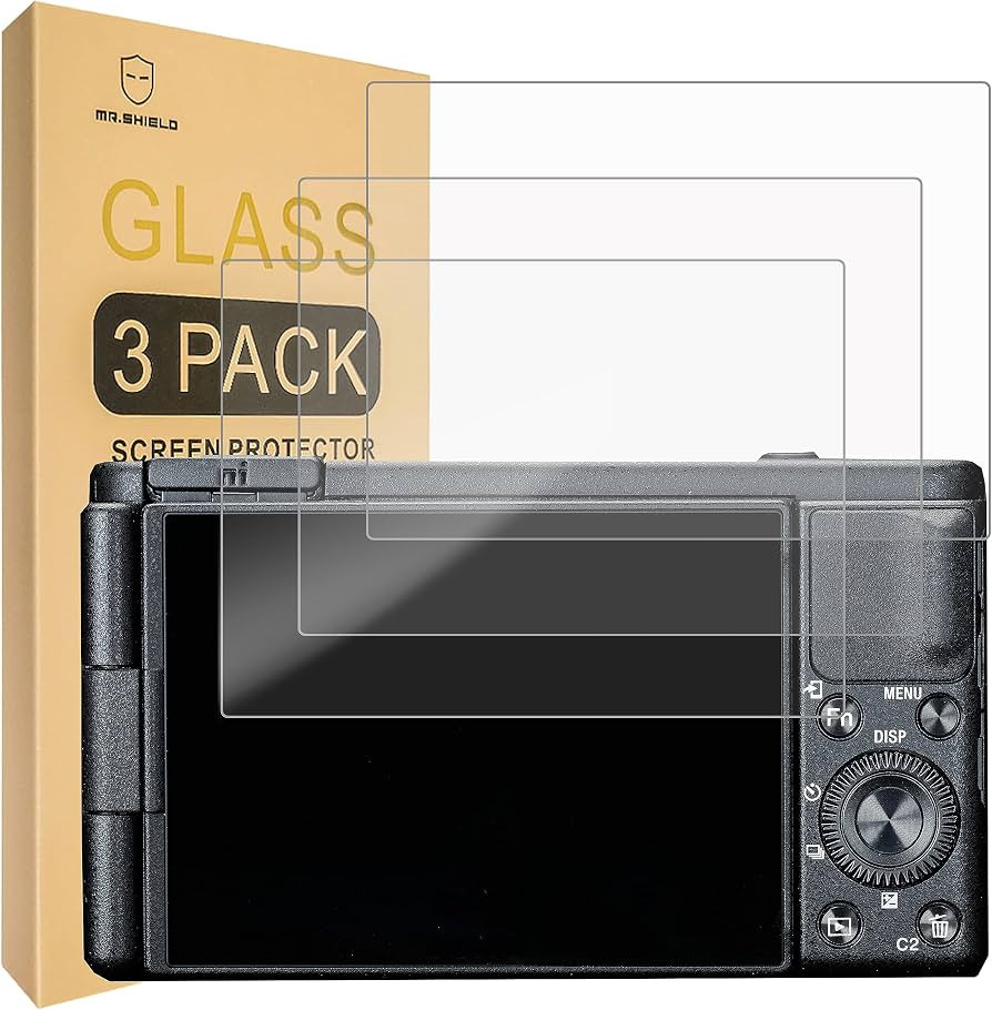 Mr.Shield [3-Pack] Screen Protector For Sony ZV-1 ZV1 / ZV1F / ZV-1F Camera [Tempered Glass] [Jap... | Amazon (US)