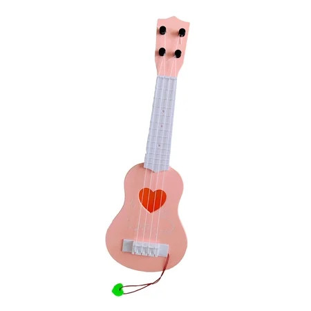 Mini Ukulele Guitar Toy Play Educational Learning Toy 4 Strings Classical Stringed Musical Instrumen | Walmart (US)