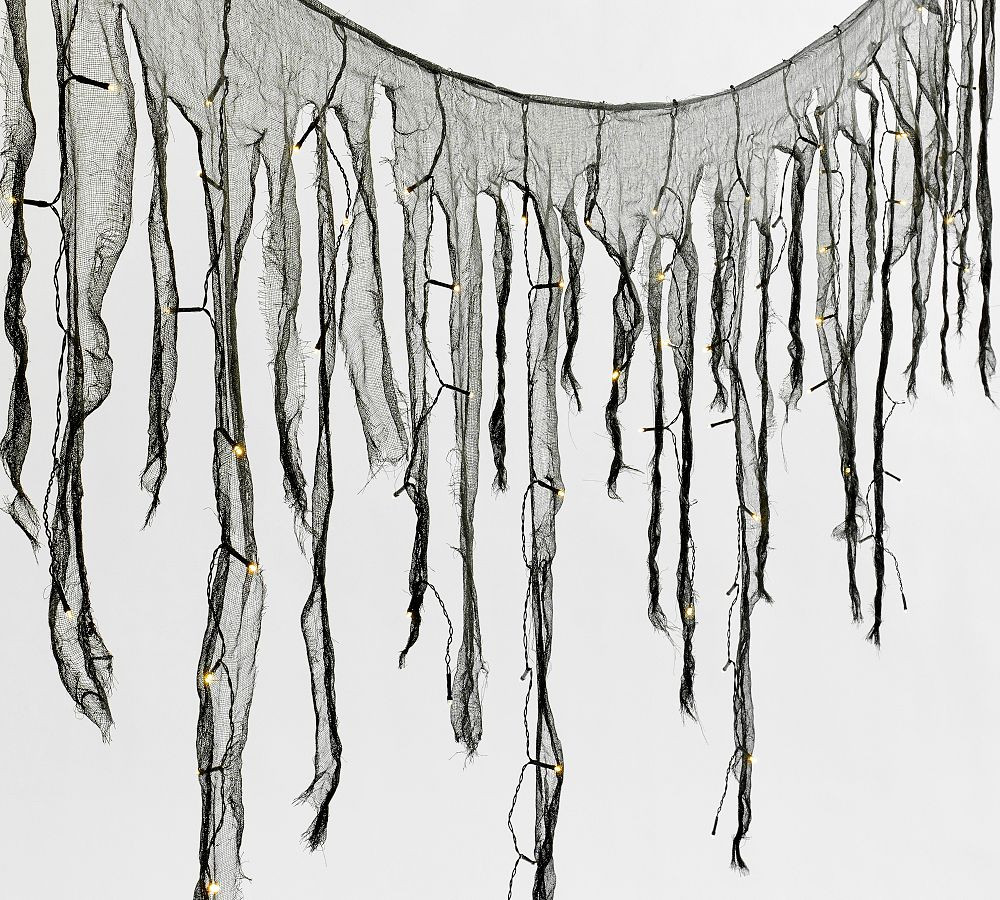 Halloween Curtain Rain Lights | Pottery Barn (US)