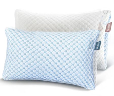 Hearth & Harbor Temperature Regulating Reversible Cooling Pillow, Memory Foam Pillow, King Pillows 20" X 36", 2 Pack Now $57.99
Also available in Queen Sizee
(You save $168.01)
(was $226.00)

#LTKCyberWeek #LTKhome #LTKsalealert