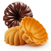 Inch Silicone Cake Mold In Pumpkin Shape NonStick Silicone Mold For Making Jelly Bread Chiffon Cake Soft And Easy To Demold Baking Mold pc | SHEIN