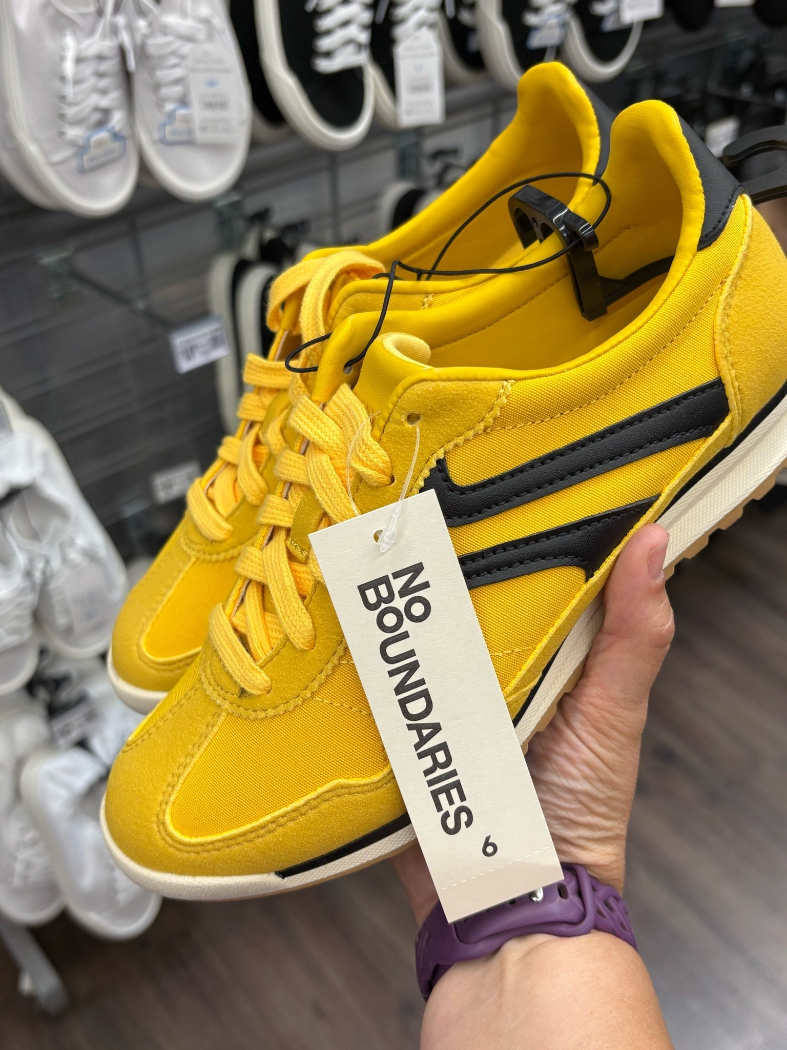 No Boundaries Retro Lace-Up Sneakers, Women's

💛 These sneakers are bringing all the retro vibes!

I spotted these No Boundaries Retro Lace-Up Sneakers at Walmart, and they immediately caught my eye. The fun yellow color adds the perfect pop to any outfit, while the classic retro design makes them easy to pair with jeans, shorts, dresses, skirts, or matching sets.

For just $25, these sneakers are a great affordable option for back-to-school outfits, college campus style, weekend errands, or everyday casual wear. If you’re looking for trendy shoes without the designer price tag, these are definitely worth checking out!

👟 Retro-inspired style
💛 Bright yellow color
✨ Easy to style
🛍️ Only $25

Whether you’re heading to class, work, or just want a fresh pair of everyday sneakers, these are such a cute Walmart fashion find.

#LTKStyle #NoBoundaries #RetroSneakers #WomensSneakers #YellowSneakers #WalmartFashion #BackToSchoolStyle #CollegeStyle #CasualStyle #AffordableFashion #EverydaySneakers #StreetStyle #WalmartFinds #LTKFinds
