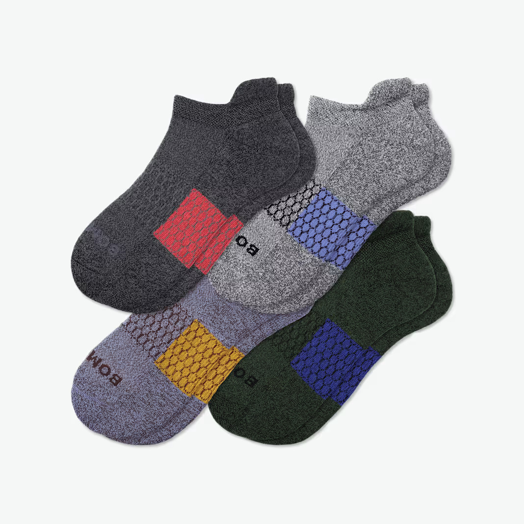 Men's Marl Ankle Sock 4-Pack | Bombas