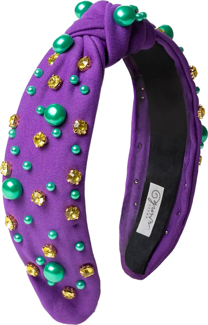 Sweet Wink Mardi Gras Gemstone Women's Headband | Nordstrom | Nordstrom