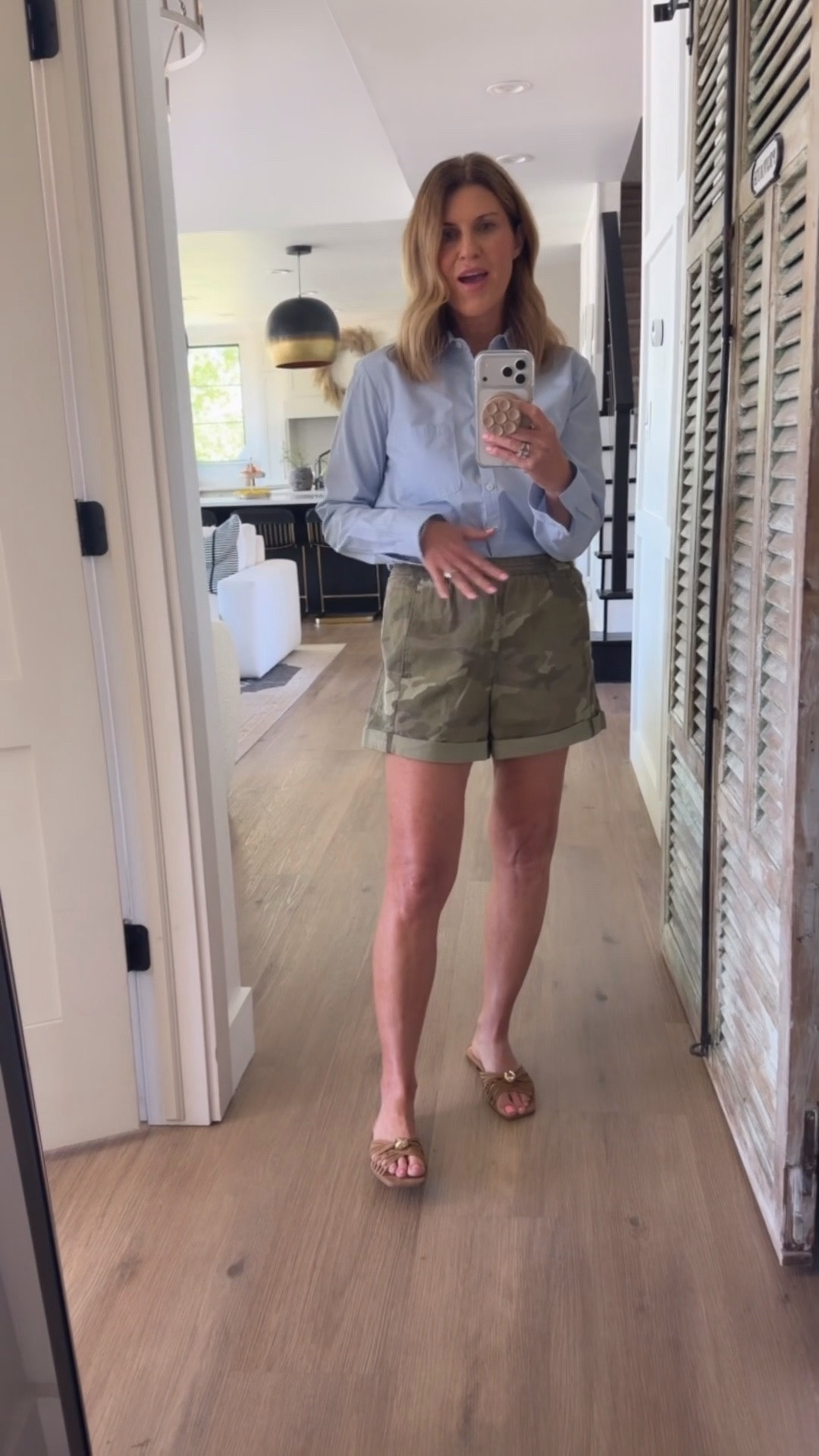 Medium top and small short camo print use code SPOILEDHOME20

#LTKOver40 #LTKSaleAlert