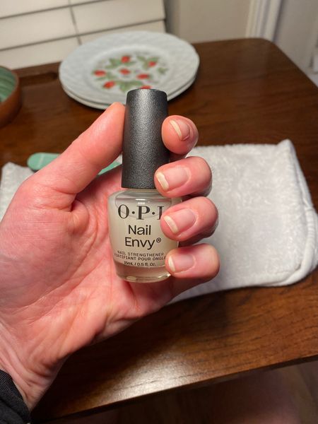 Opi Nail Envy clear nail polish and nail hardner I use 

#LTKBeauty #LTKFindsUnder50