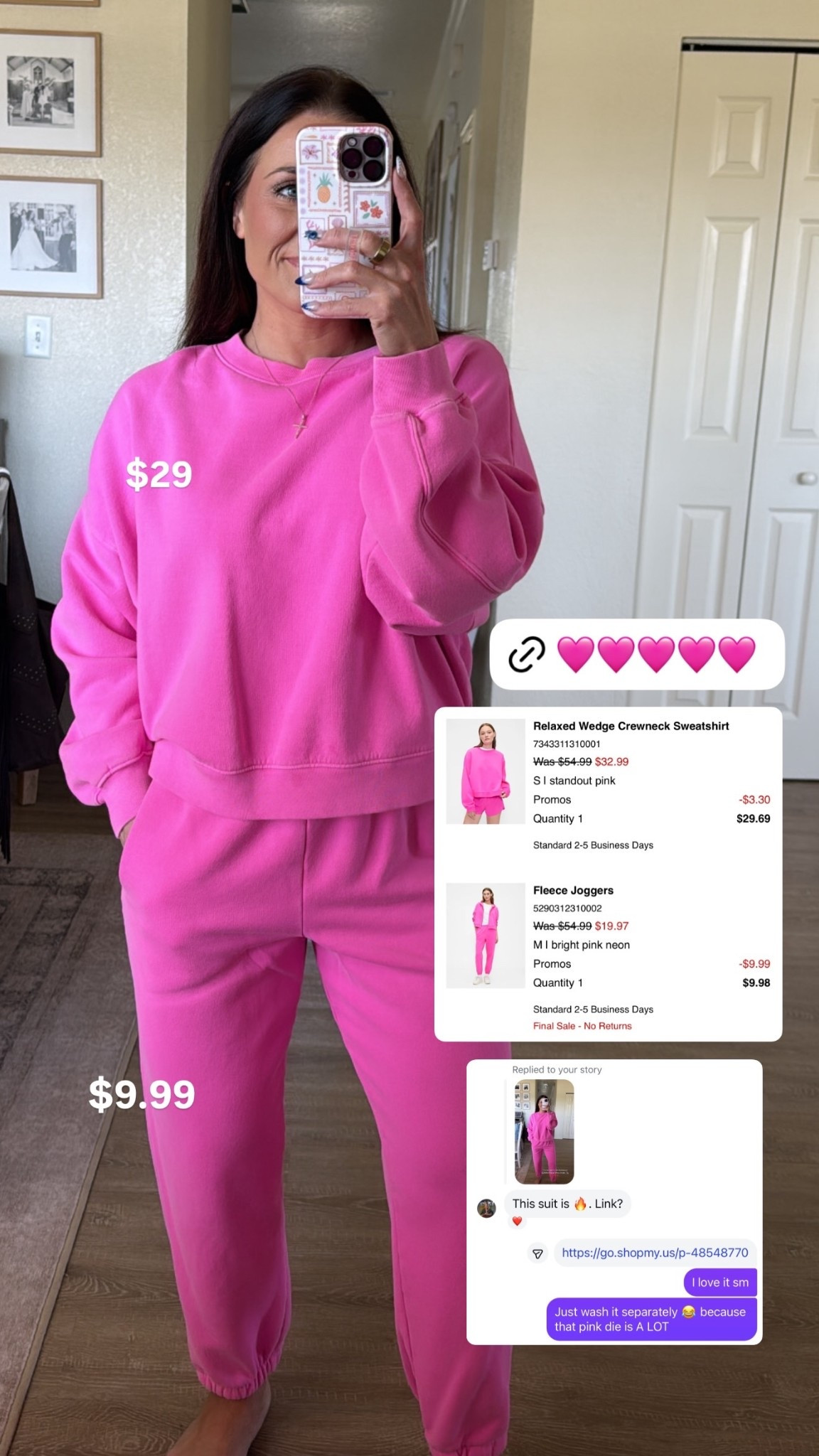 Sweats I love 🩷

This set comes in several different colors!

GapSweats
Comfyfits  

 

#LTKSaleAlert #LTKootd #LTKdayinmylife