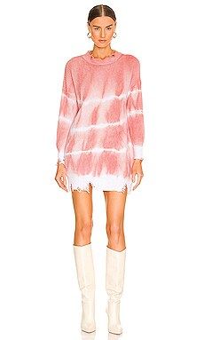 superdown Shia Sweater Dress in Peach from Revolve.com | Revolve Clothing (Global)