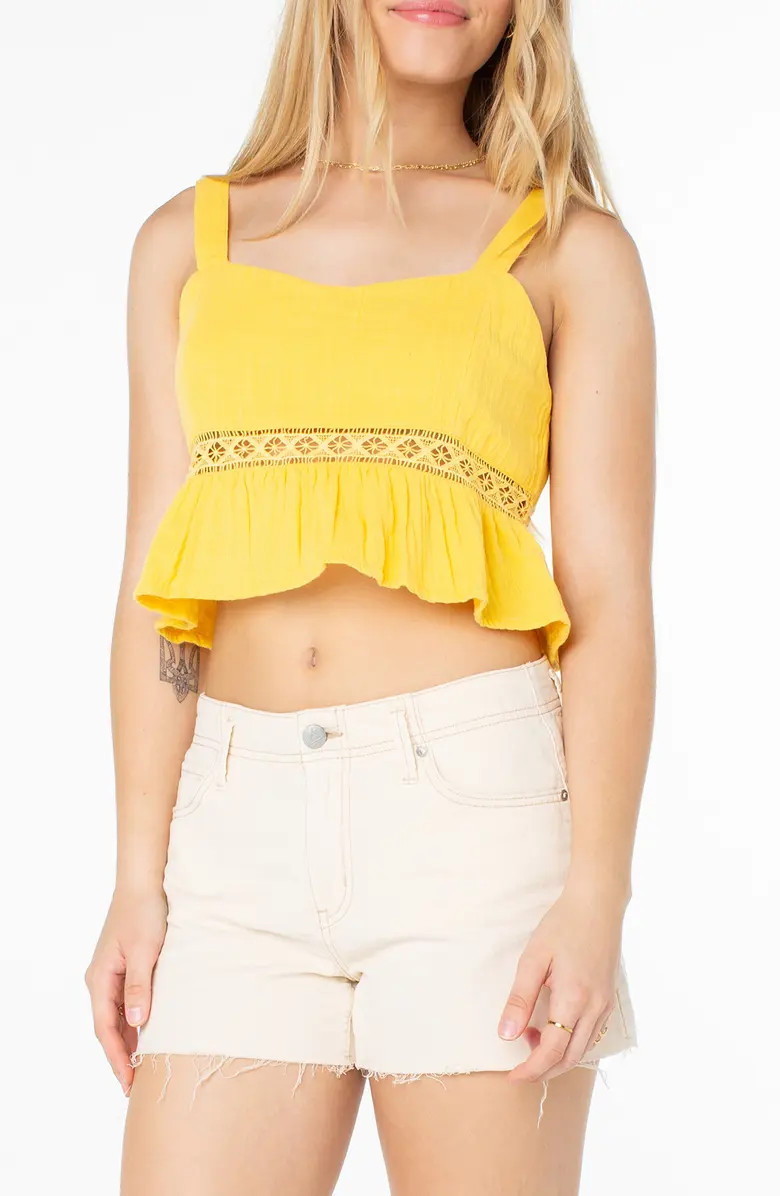Island Time Cotton Crop Tank | Nordstrom