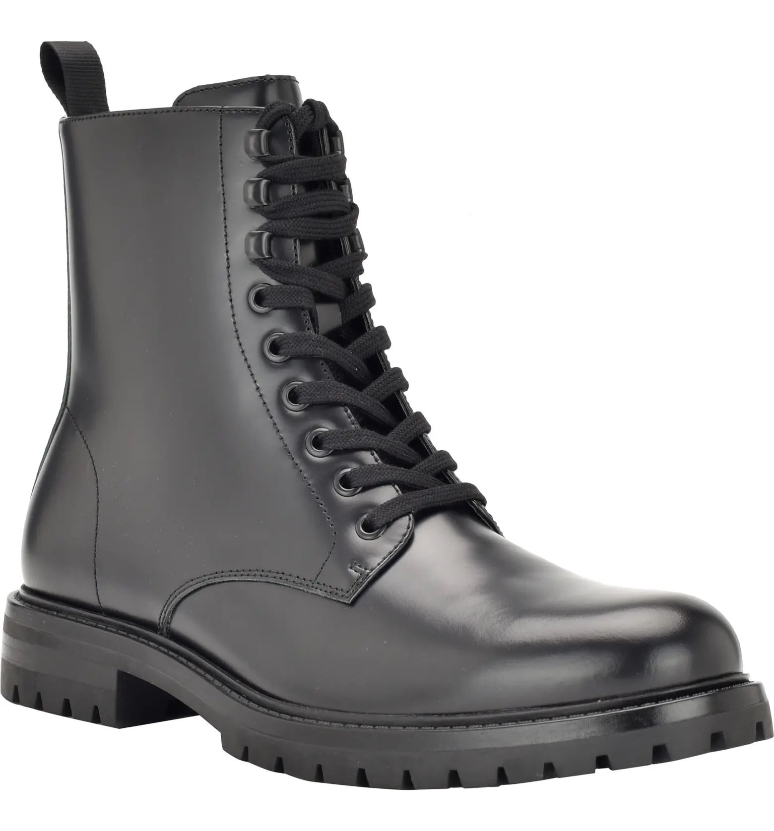 David Leather Combat Boot (Men) | Nordstrom Rack