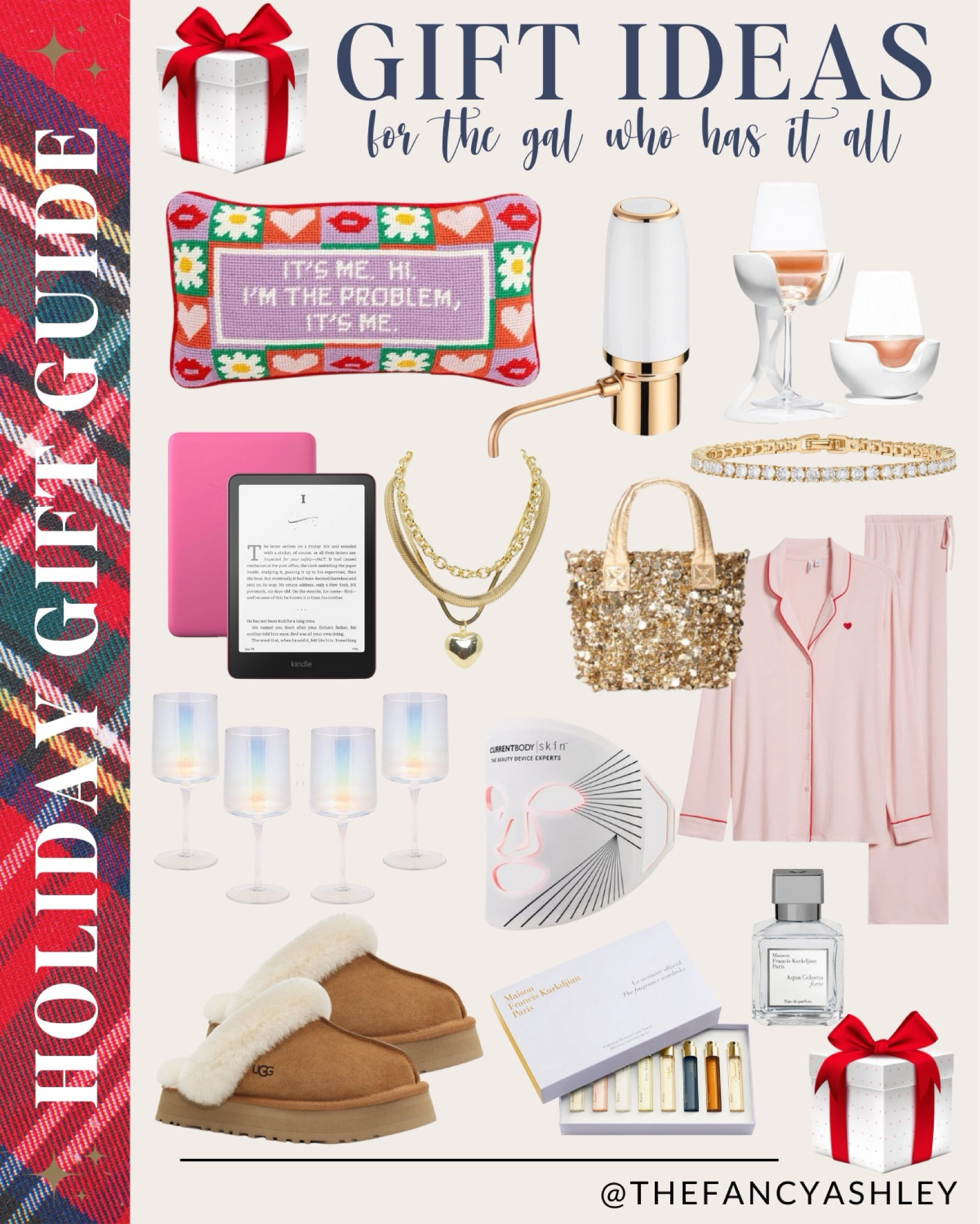 Holiday gift ideas for the gal who literally has everything. I’ve rounded up the cutest, most fab gift ideas that are total perfection. The T. Swift pillow? Obsessed. The wine aerator? Life-changing. These are the best-ever finds she didn’t know she needed. They’re so good.

#LTKGiftGuide #LTKHoliday