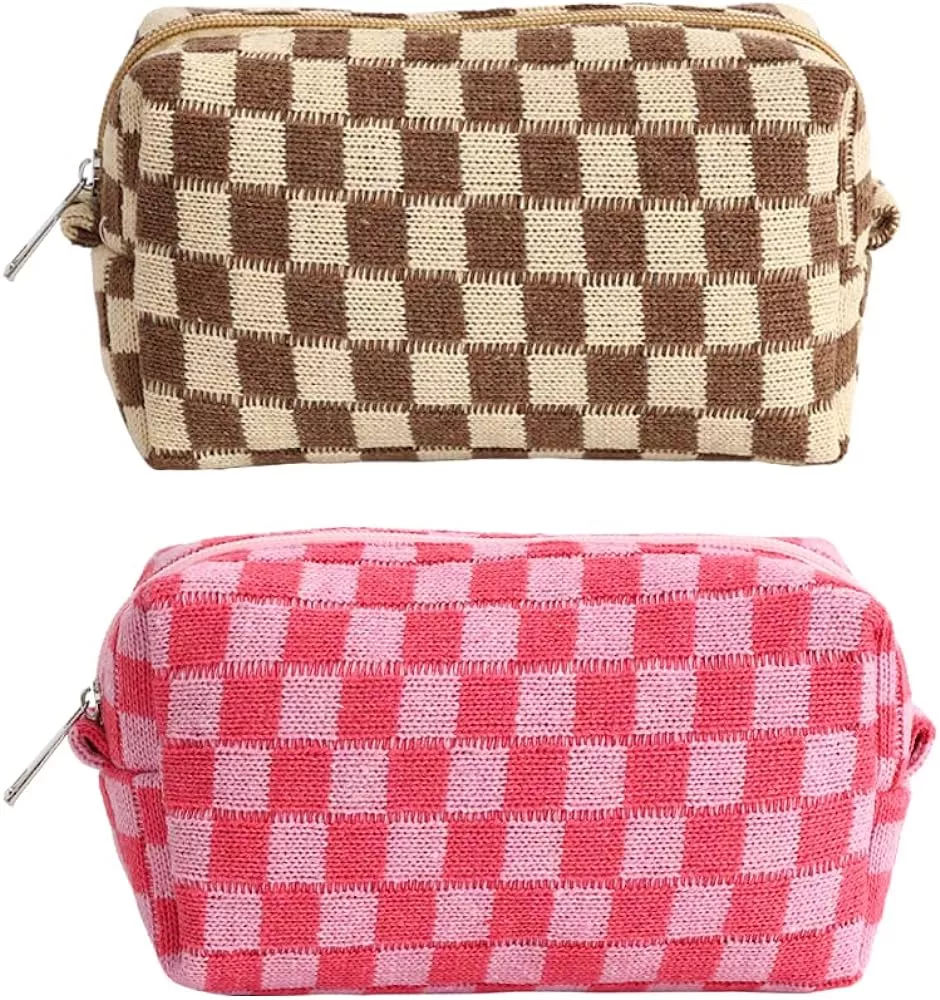 T.Sheep Checkered Make Up Bag, PU … curated on LTK
