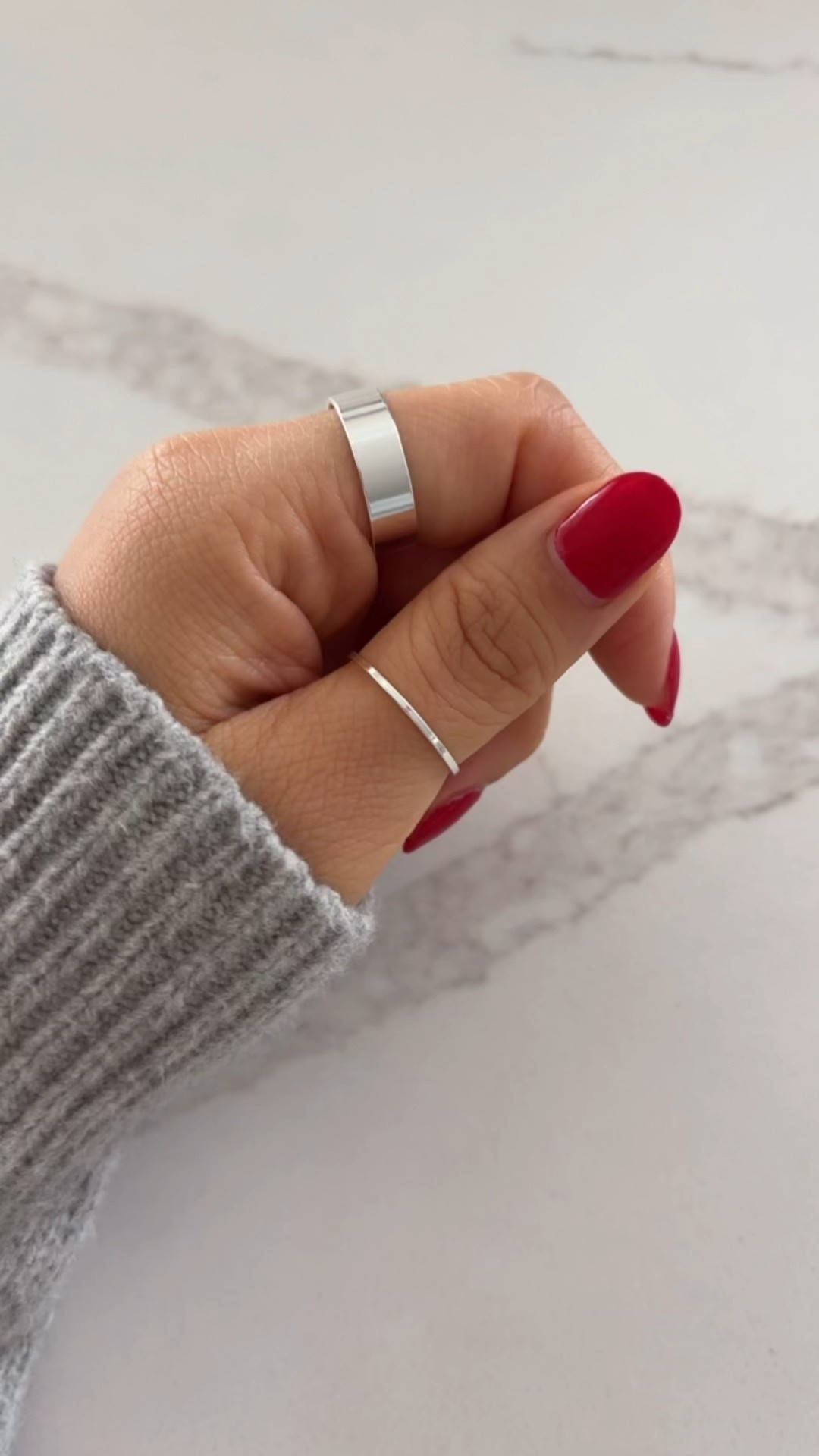 Received 1 item off of my Christmas wish list 🤩 this 3 pack silver rings is my new favorite!! ❤️ 

#LTKdayinmylife #LTKGiftGuide #LTKHoliday