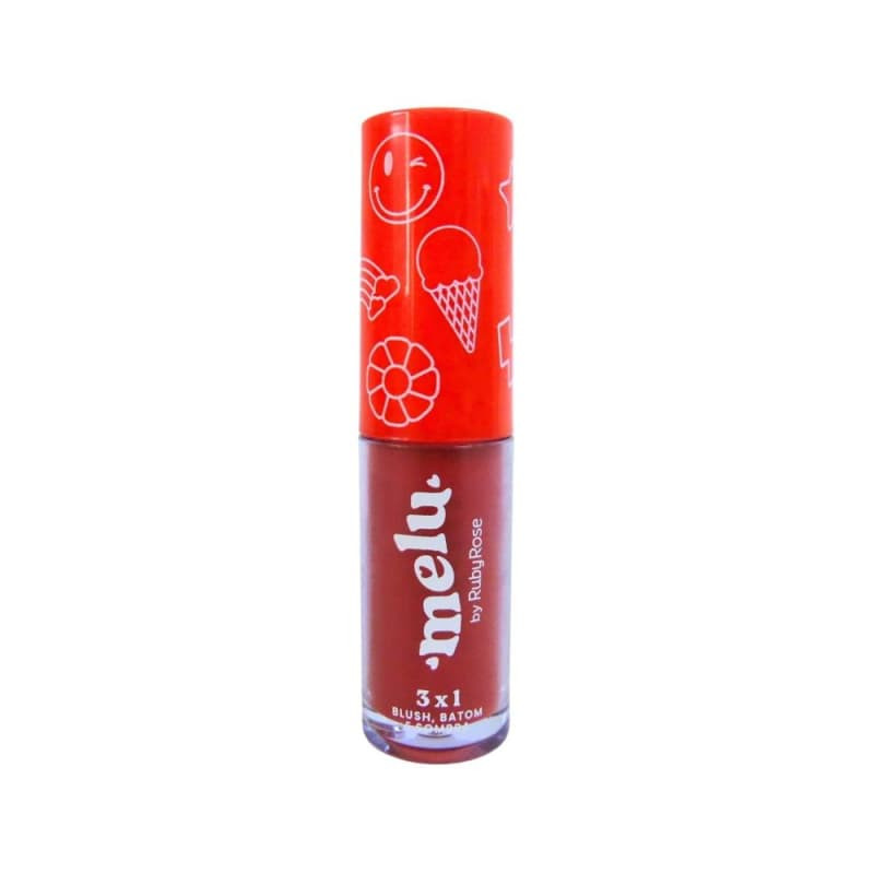 Ruby Rose Melu 3x1 Summer Baby
             - Blush Batom e Sombra 4,1ml | Beleza Na Web (BR)