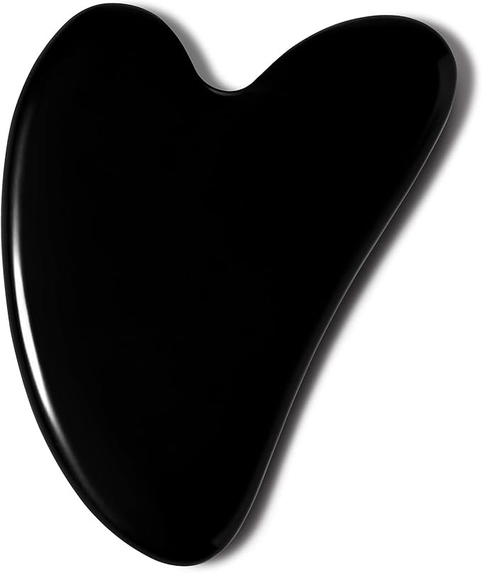 rosenice Gua Sha Facial Tools Black Guasha Tool Gua Sha Jade Stone for Face Skincare Facial Body ... | Amazon (US)