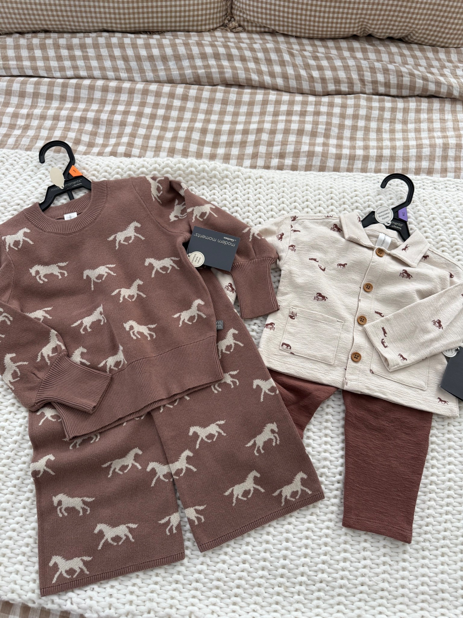 Matching Toddler & Baby Fall Outfits🐎🤎