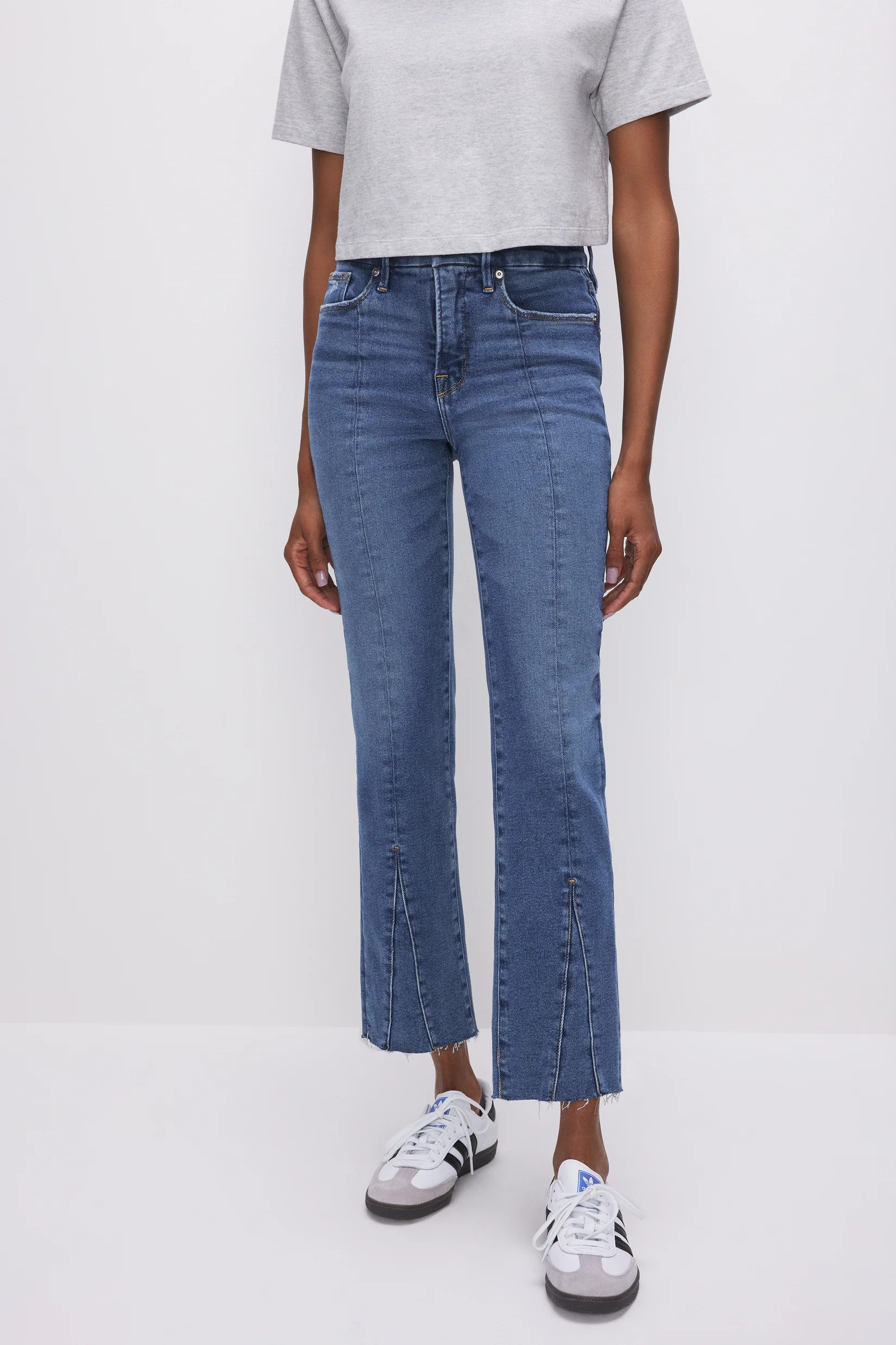 GOOD LEGS STRAIGHT JEANS | Good American