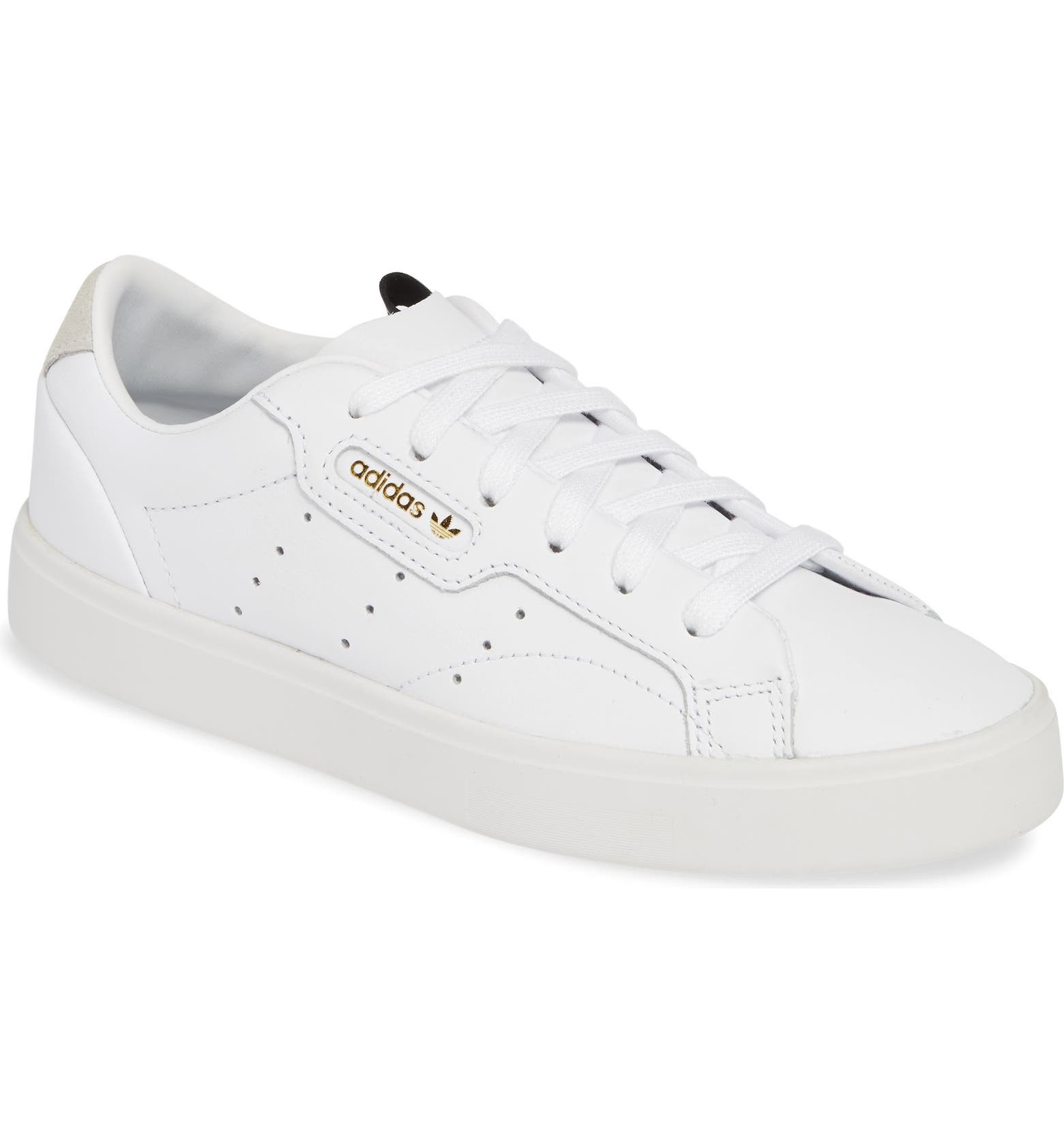 Sleek Leather Sneaker | Nordstrom