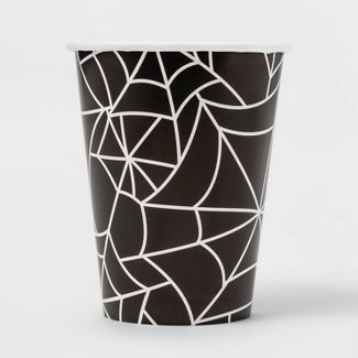 10ct 12oz Spiderweb Disposable Halloween Cups - Hyde & EEK! Boutique™ | Target