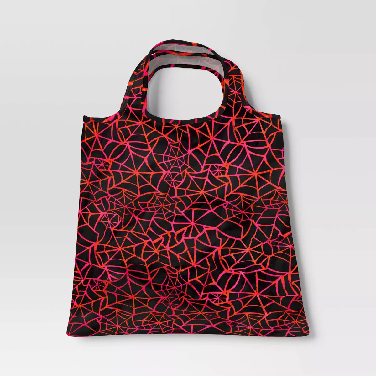 Kids' 16" Trick or Treat Reusable Halloween Bag Web Pink - Hyde & EEK! Boutique™ | Target