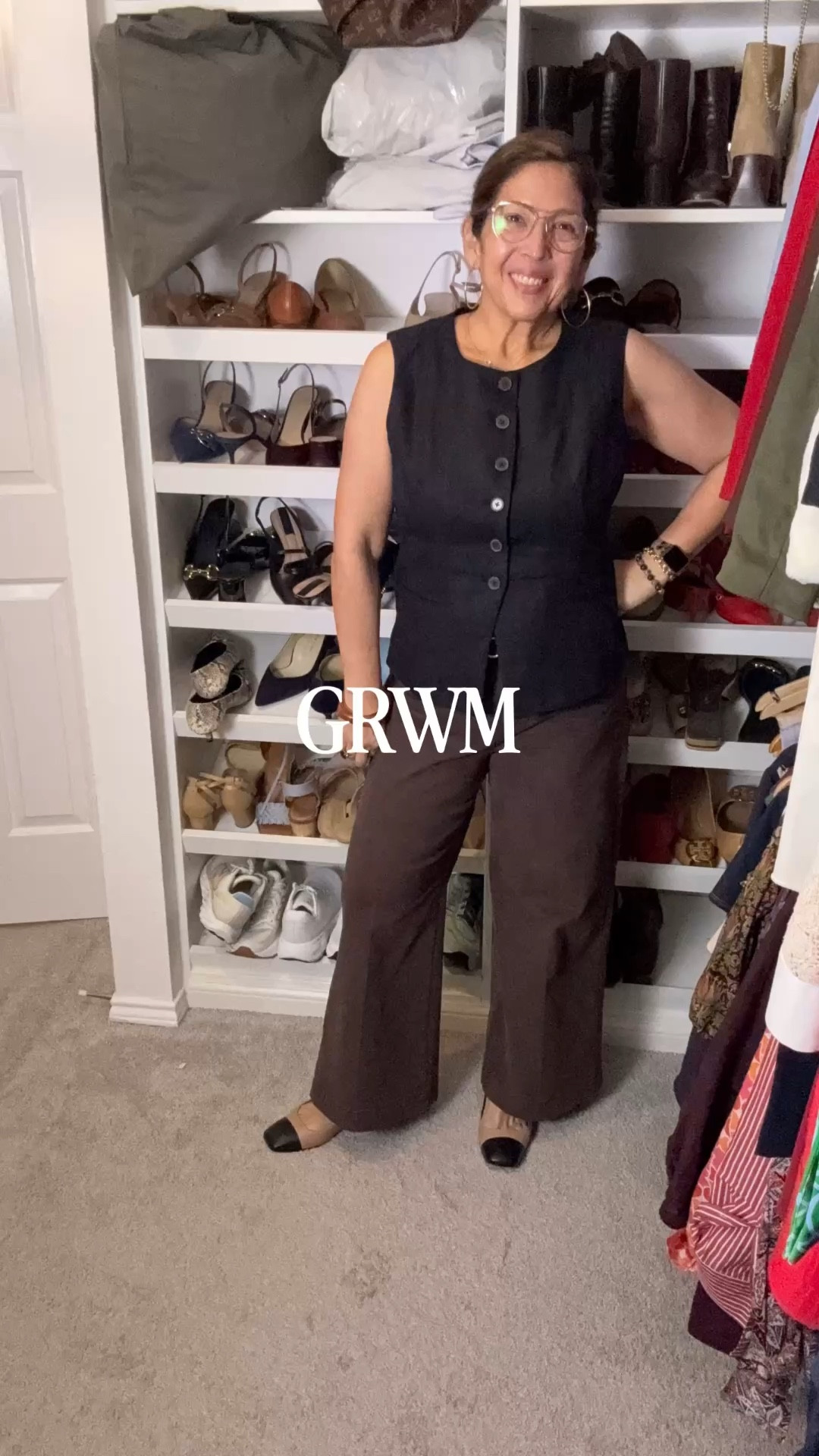 I am having fun with basics today. Wearing vintage brown Paige jeans and a vintage vest from J.Crew. Pulling it together with accessories and fun shoes. A great way to start my day working from home, seeing clients and running errands.


#LTKWorkwear #LTKgrwm #LTKootd