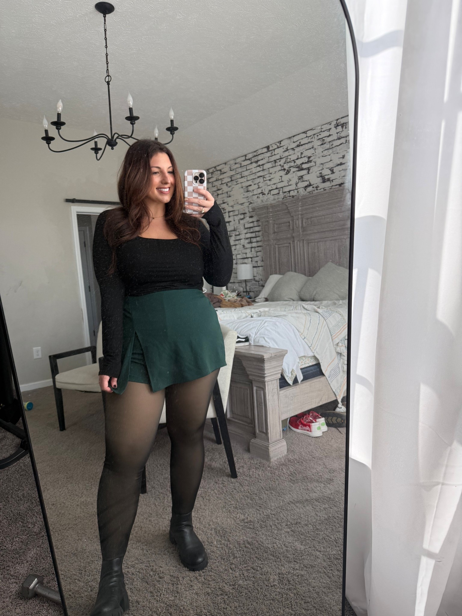 The most easy and comfortable holiday outfit! Love a skirt and fleece lined tights combo!!
TTS Tights


#LTKootd #LTKHoliday #LTKMidsize