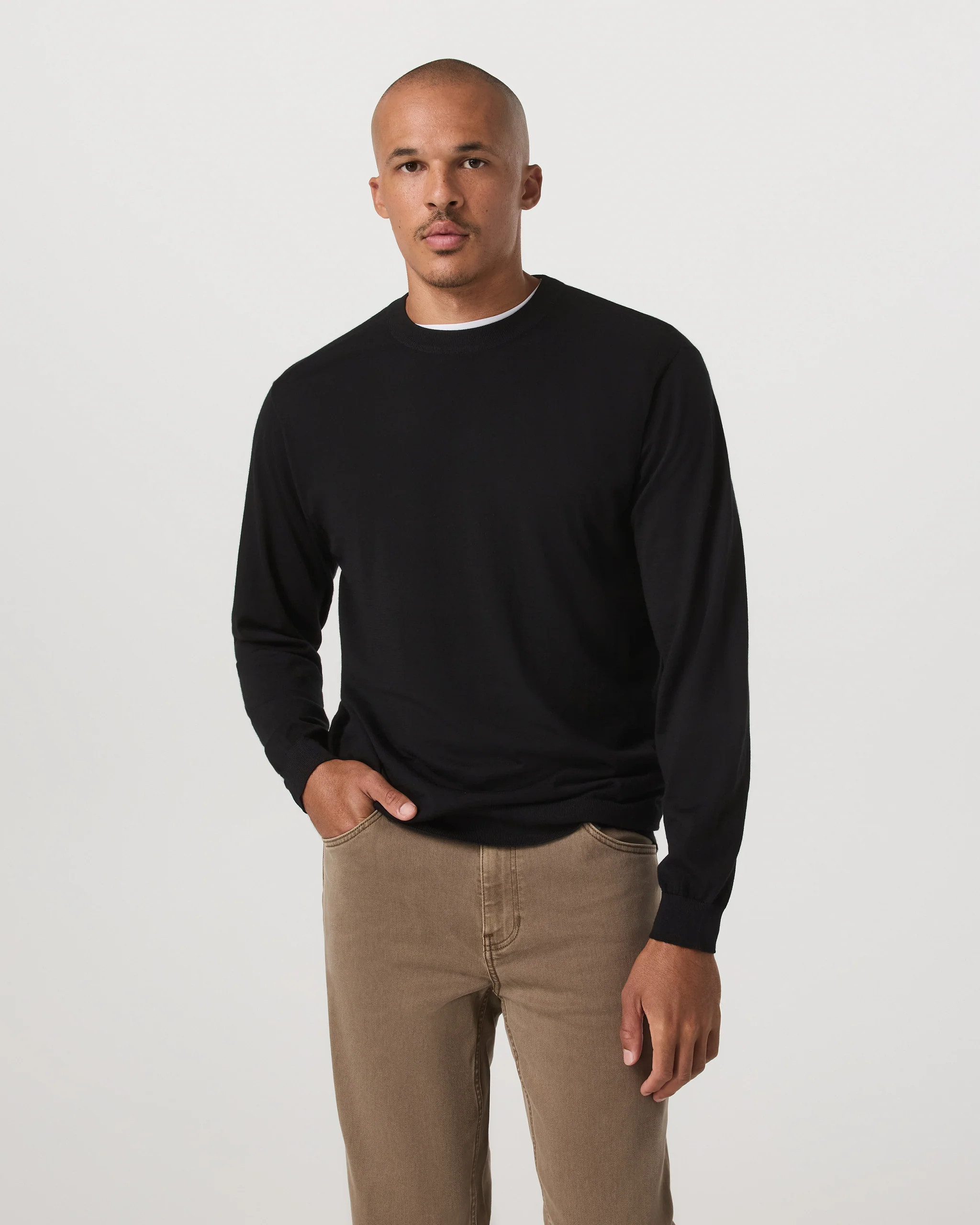 Merino Fine Gauge Wool Sweater | Vuori Clothing (US & Canada)