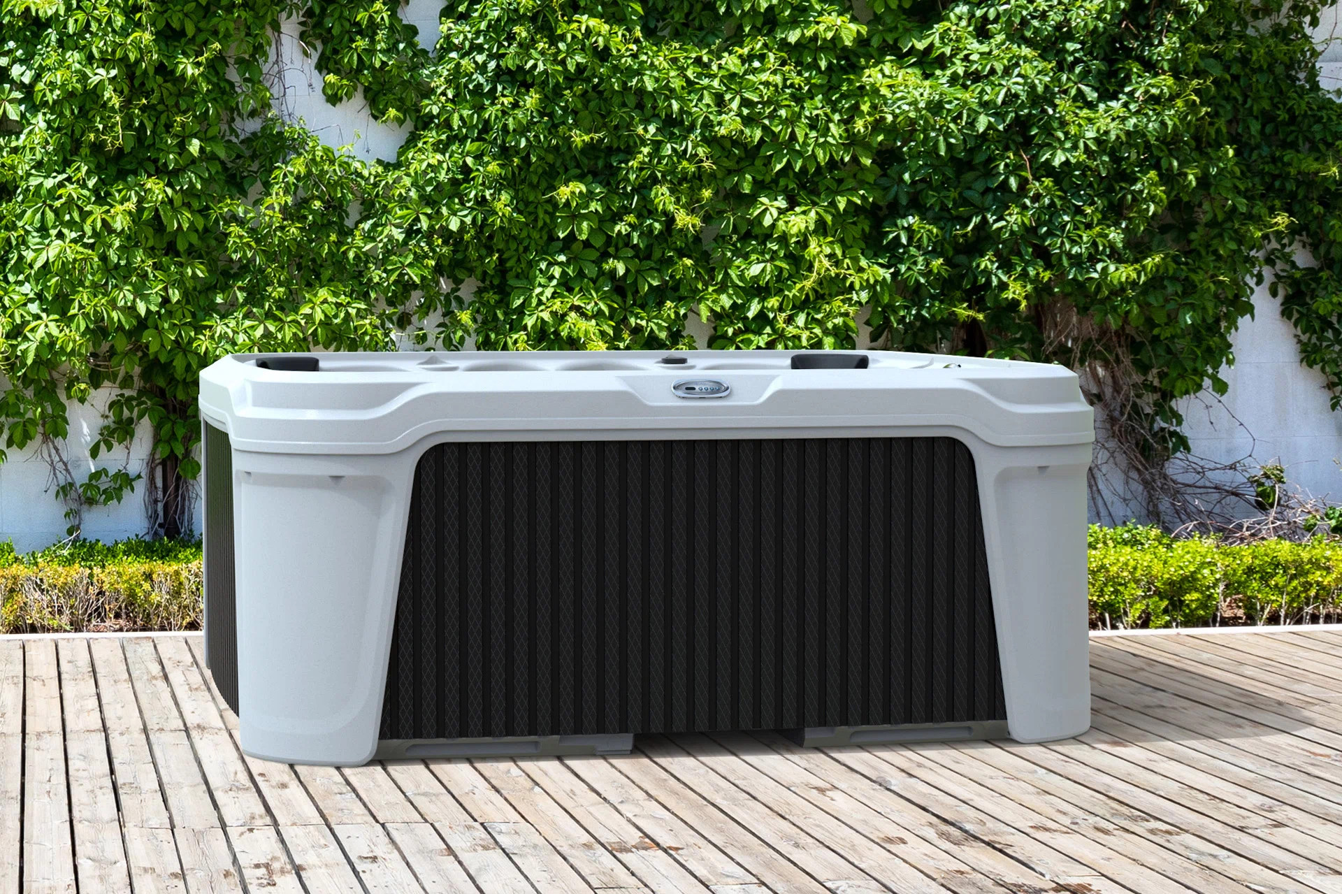 AquaRest DayDream 2800S Limited Edition White/Black 7-Person 28-Jet Plug & Play Hot Tub with Ozon... | Wayfair North America
